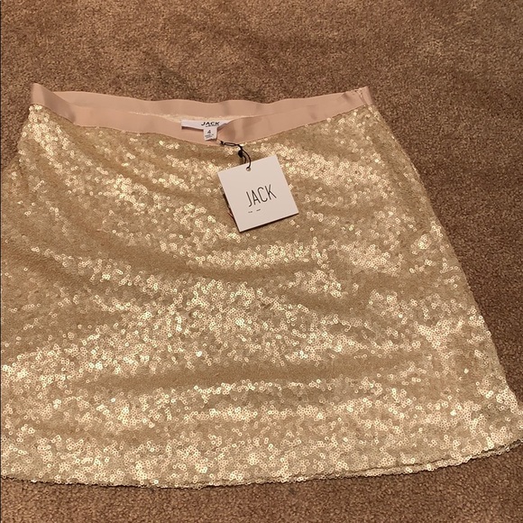 JACK by bbdakota sequin skirt - Picture 2 of 4